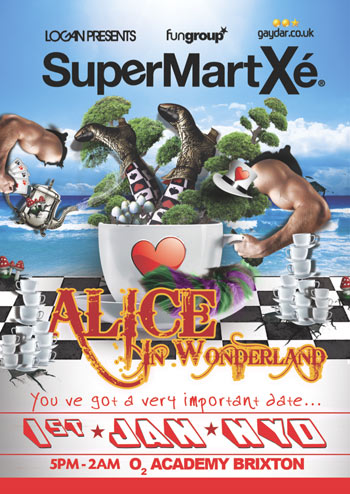 SuperMartXe Alice in Wonderland